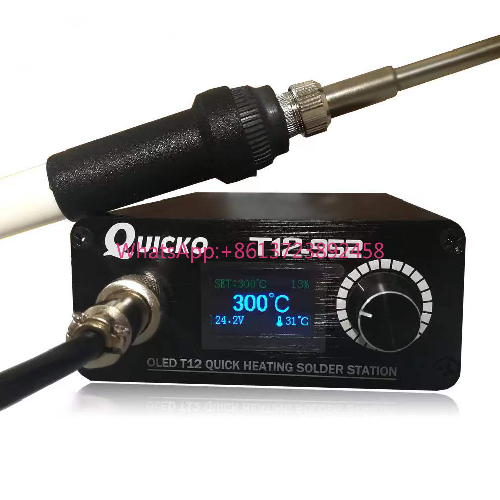 T12 Soldering Station Oled - محطة لحام T12-952 سريعة التسخين، أدوات