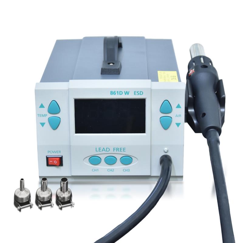 Hot Air Rework Station 861Dw - محطة إعادة العمل بالهواء الساخن 861DW،
